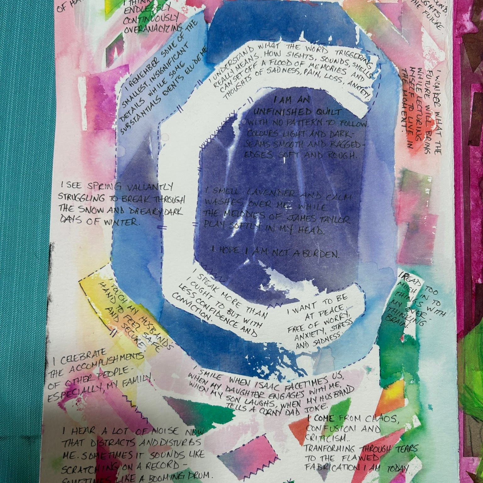 I Am and Bleeding Tissue Paper